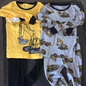 Carter’s 4-piece pajama set, Boys size 10